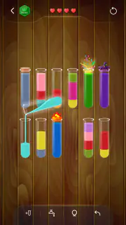 ウォーターソート：パズルゲーム screenshot 4