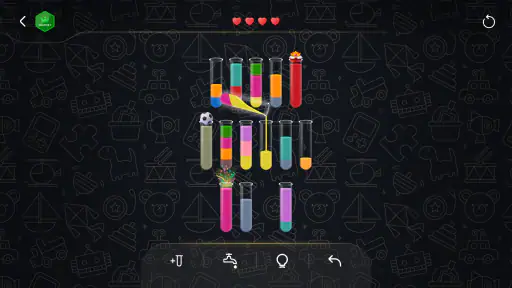 ウォーターソート：パズルゲーム screenshot 7