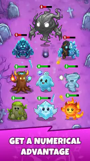 エレメンタルバトル：マージゲーム screenshot 3