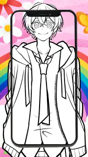 カラフル ピーチ  塗り絵 screenshot 4