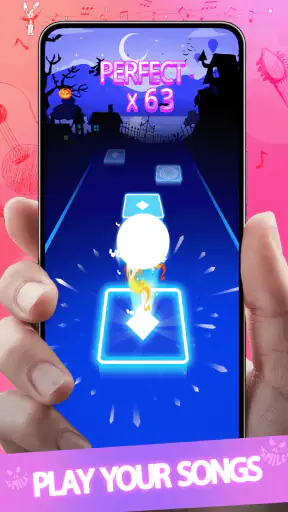 カラーダンスホップビート音楽ゲーム screenshot