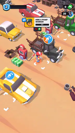 ガソリン スタンド シミュレーター タイクーン screenshot