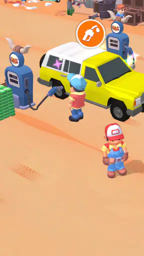 ガソリン スタンド シミュレーター タイクーン screenshot