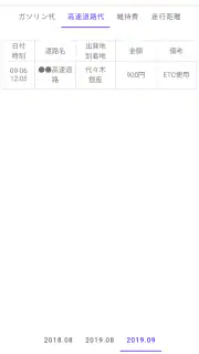ガソリン代 記録帳 給油量 走行距離  燃費 車の管理 screenshot 2