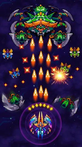ギャラガ: ギャラクシー アーケードシューティングゲーム screenshot
