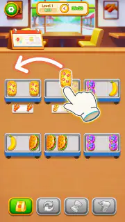 グリルソート - Food、焼き肉、マッチ screenshot 1