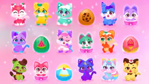 ココビ　わたがし　ねこ screenshot 1