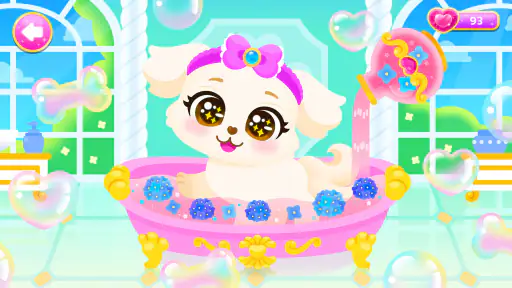 ココビ 赤ちゃん動物のお世話 - いぬ、おしゃれ screenshot 4