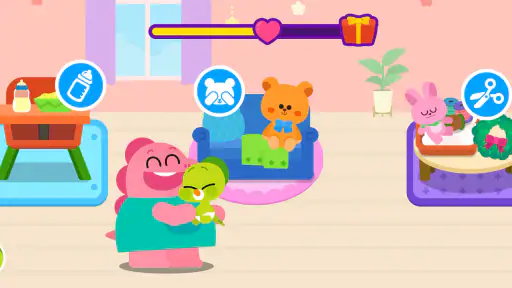 ココビとあかちゃんのおせわ - 子育て、ごっこ遊び screenshot