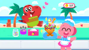 ココビとアイスクリームトラック-デザート、お店、キッズゲーム screenshot 5
