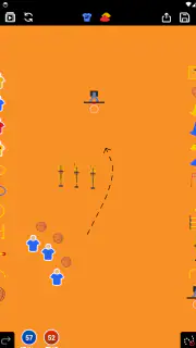 コーチのタクティカルボード-バスケットボール screenshot 6