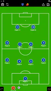 コーチ戦術的なボード-サッカー screenshot 5
