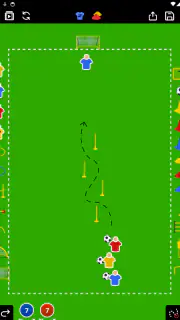 コーチ戦術的なボード-サッカー screenshot 6