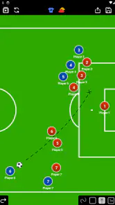 コーチ戦術的なボード-サッカー screenshot 7