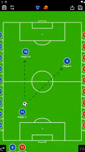 コーチ戦術的なボード-サッカー screenshot 8