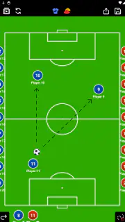 コーチ戦術的なボード-サッカー screenshot 8
