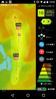 ゴルフな日Su ゴルフナビ GPS 計測 screenshot 5