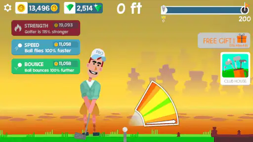 ゴルフ・オービット ゴルフゲーム screenshot