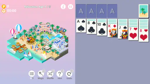 サクッとソリティアシティ screenshot 6
