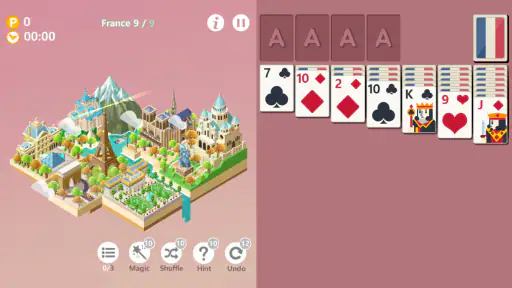 サクッとソリティアシティ screenshot 7