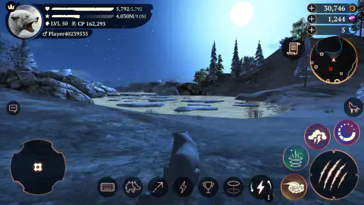 ザ・ウルフ：オープンワールド動物狩猟ゲーム screenshot