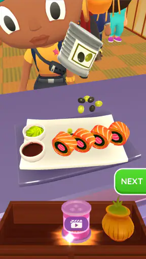スシロール3D  - 料理ゲーム screenshot