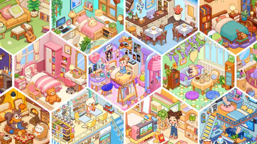 スタイリッシュルーム: ホーム デザイン、 部屋作りゲーム screenshot 7