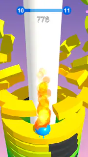 スタックボール - 積み上げられた台座を砕いていこう  screenshot 8