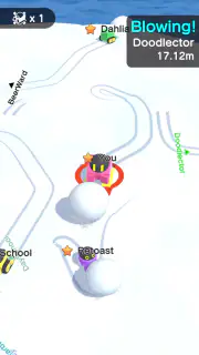 スノーボール.io - 雪玉の爽快なバトルゲーム screenshot 3