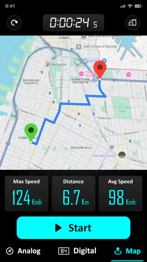 スピードメーター : オドメーター そして 速度 トラッカ screenshot