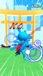 ソードプレイ！3D忍者が駆け抜け斬りまくる screenshot 1
