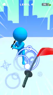 ソードプレイ！3D忍者が駆け抜け斬りまくる screenshot 3
