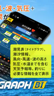 タイドグラフBI / 4,000ヶ所の釣り場に対応した潮見表 screenshot 2
