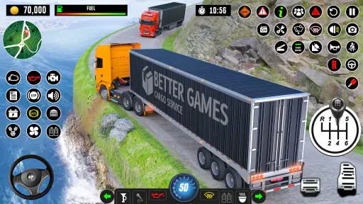 トラック ゲーム - 運転 学校 screenshot 2