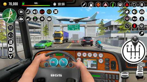 トラック ゲーム - 運転 学校 screenshot 4