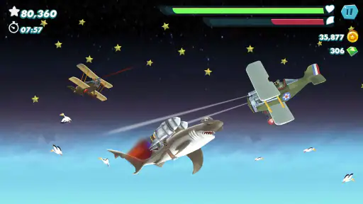 ハングリーシャークエボリューション：大食いサメのサバイバル screenshot