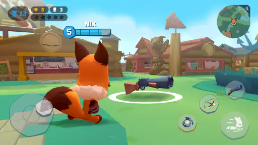 バトルモン：楽しいバトルロワイアルゲーム (Zooba) screenshot