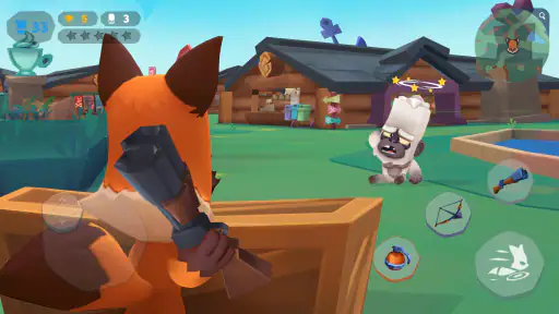 バトルモン：楽しいバトルロワイアルゲーム (Zooba) screenshot