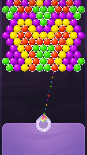 バブルレインボーシューター-シュート&ポップパズル screenshot