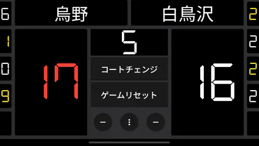 バレーボール スコアボード screenshot 2