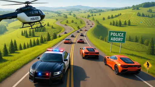 パトカーのゲーム: 警察官ゲーム screenshot