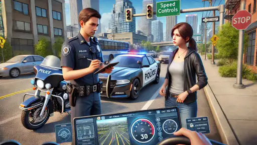 パトカーのゲーム: 警察官ゲーム screenshot