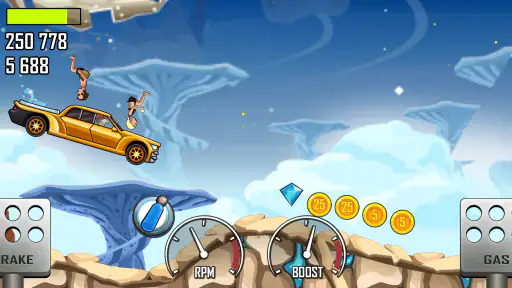ヒルクライムレース(Hill Climb Racing) screenshot