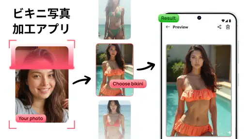 ビキニ写真加工アプリ screenshot 7