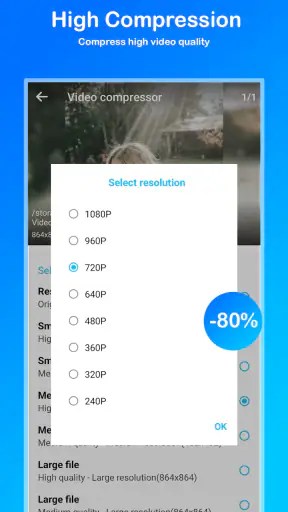ビデオコンプレッサー screenshot