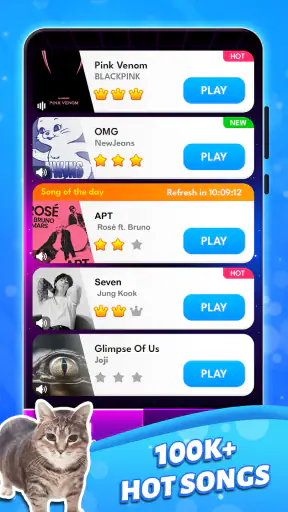ピアノキャット2: ミーム音楽ゲーム & ピアノタイル screenshot