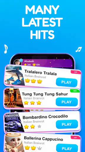 ピアノタイル 5: ぴあのたいる, 音楽ゲーム&ピアノたいる screenshot