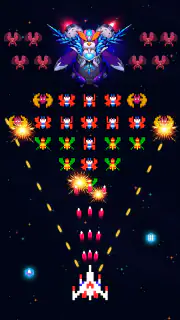 ファルコン: クラシック宇宙インベーダーアーケードゲーム screenshot 1