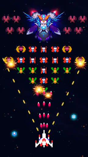 ファルコン: クラシック宇宙インベーダーアーケードゲーム screenshot