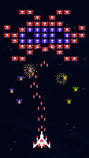 ファルコン: クラシック宇宙インベーダーアーケードゲーム screenshot